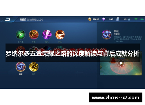 罗纳尔多五金荣耀之路的深度解读与背后成就分析